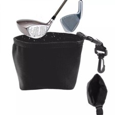 Golf Ball Cleaner Portable Golf -Club Wash Bag Golf Club Washer with Clip UK.