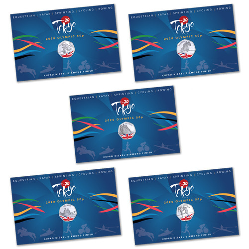 Tokyo 2020 summer olympic 50p - tokyo,