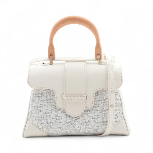 Goyard saigon mini white - mini, pvcx