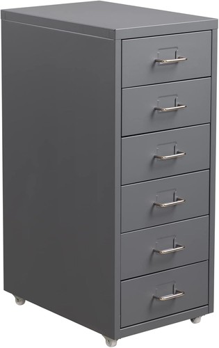 Hollyhome drawer mobile file - 6-drawer,