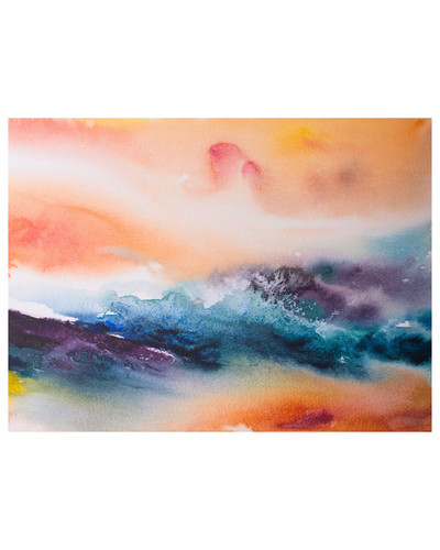Original watercolour landscape - watercolour,
