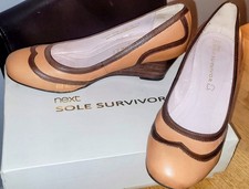 NEXT Ladies Shoes Size 5/38 Tan