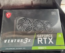MSI GeForce RTX 3060 Ti VENTUS 3X 8GB GDDR6X Gaming GPU Used