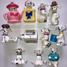 McDonalds 101 Dalmatians Bundle Of 11 1996 Loose Happy Meal Toys