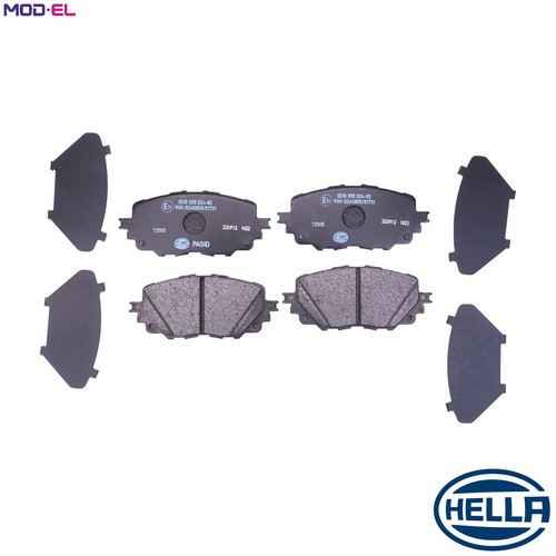 Brake pad set disc - brake,