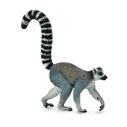 Ring tailed lemur figurine - lemur,