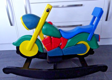 excellent Christmas gilf - Childs Rocking Motorbike - In Excellent Condition