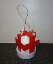 Vintage Rare The Red Cross 3D Charity Donation Collection Money Box