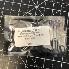 IC MKL04Z32 TQFP32 Pre Pro With Teensy LC 3.2, 3.5 And 3.6 Boot loader