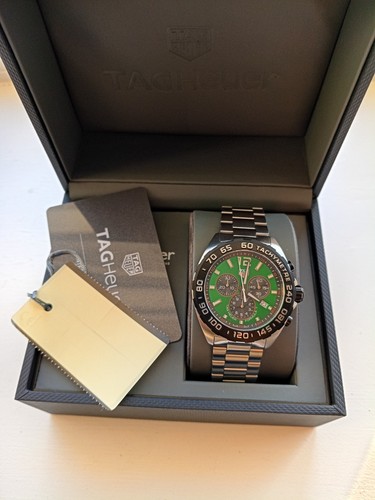 Tag heuer chronograph watch - tag, f1