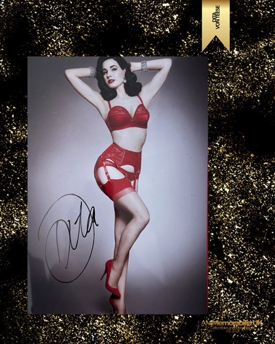 Dita von teese signed - dita,