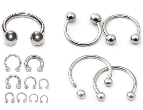 Body piercing jewelry - piercing, silver