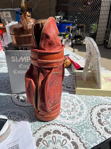 Hand tooled leather - tooled, miniature