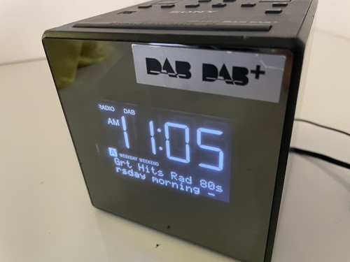 Sony dab radio alarm - sony,