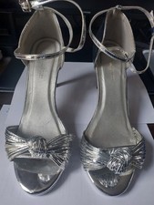Women's Silver High Heel