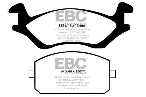 Ebc ultimax front - ultimax, brake