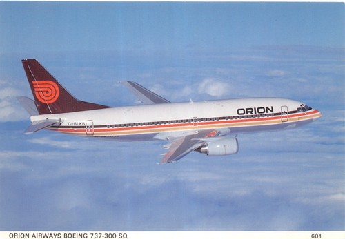Mixed aviation postcard orion - mixed,