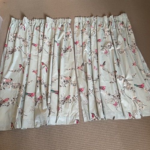 Dunelm bird curtains duck - bird, egg