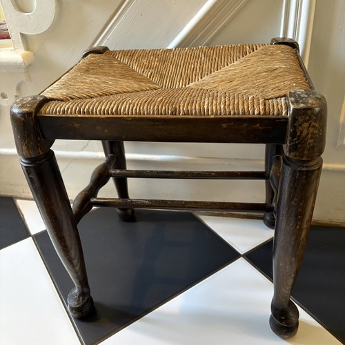 Vintage oak rush seat - vintage,
