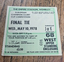   Liverpool v Brugges 1978