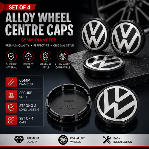 Set alloy wheel centre - 4,