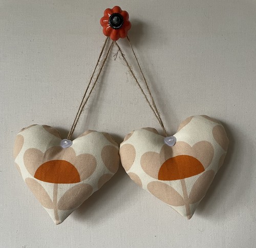 Pair heart hangers orla - of,