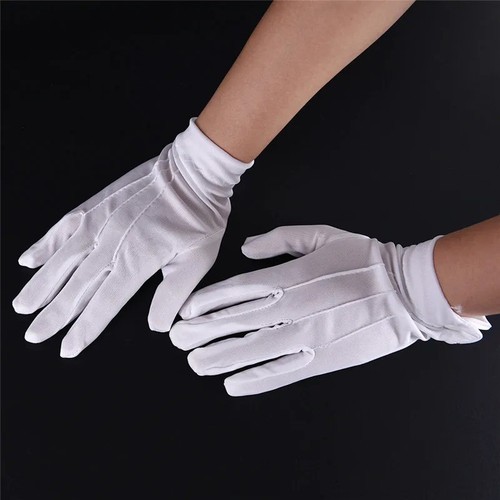 White short gloves captain - gloves,