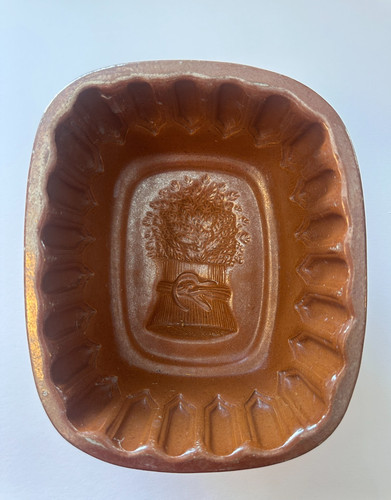 Vintage brown glazed stoneware - vintage,