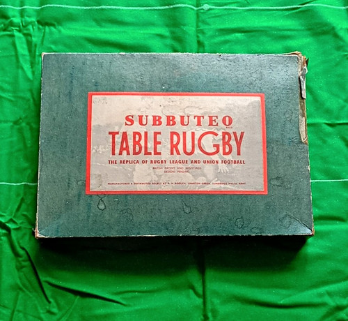 Subbuteo table rugby - table,