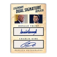 Charlie Kirk Donald Trump ACEO