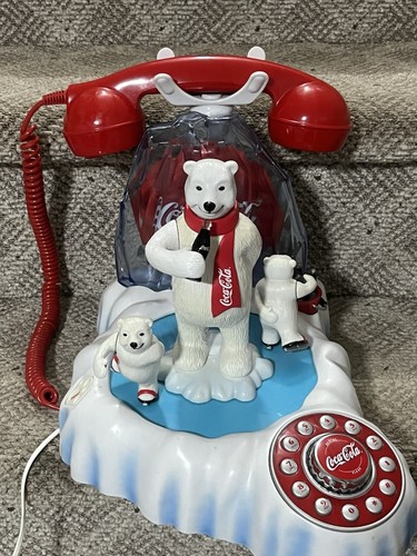 Coca cola bear phone - coca,