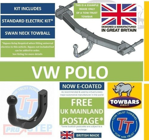 Towbar swan neck for - towbar,