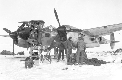 Wwii photo fighter - p-38,