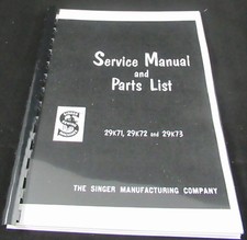 Singer 29K71 29K72 29K73