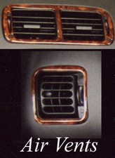 ROVER MGF AIR VENT SET WALNUT