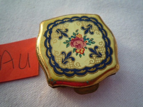 Vintage stratton pill box - pill,