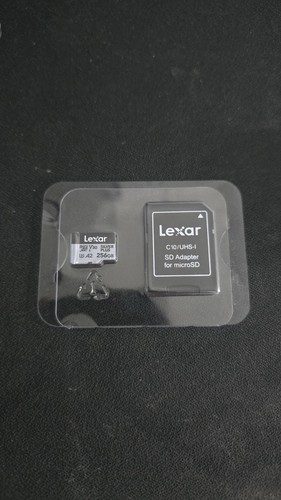 Lexar silver plus 256gb - lexar, micro