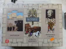 Rome - 3 Board Games - Imperium, Circus Maximus, Hannibal vs Rome - NSIB Sealed