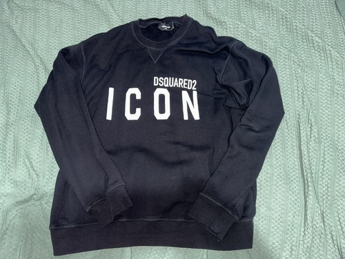 Dsquared2 icon black crew neck - icon,