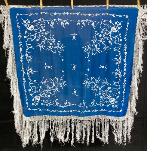 Vintage silk hand embroidered - silk,