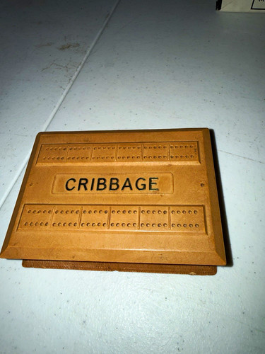 Cribbage vintage 1980s plastic - vintage,