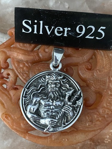 Solid silver poseidon - solid,