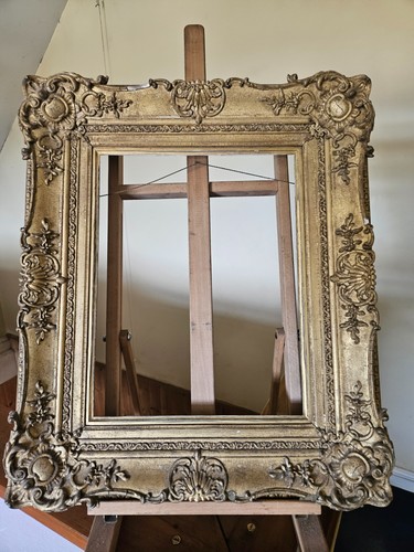 Antique gilt swept frame - antique,