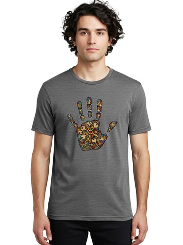 Steampunk handprint mens - steampunk-handprint,