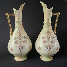 Pair Blush Ivory Crown Devon