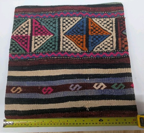 Vintage kilim cushion cover - cushion,