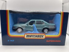 1992 Matchbox Superkings  K147 BMW 750iL Car - Green - Boxed - (2383)