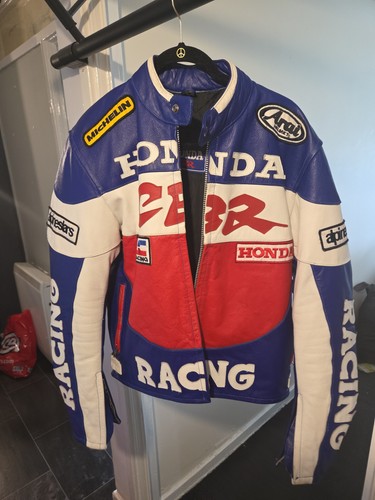 Honda cbr leather jacket - honda,