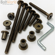 BRONZE FURNITURE BOLTS