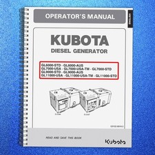 KUBOTA DIESEL GENERATOR